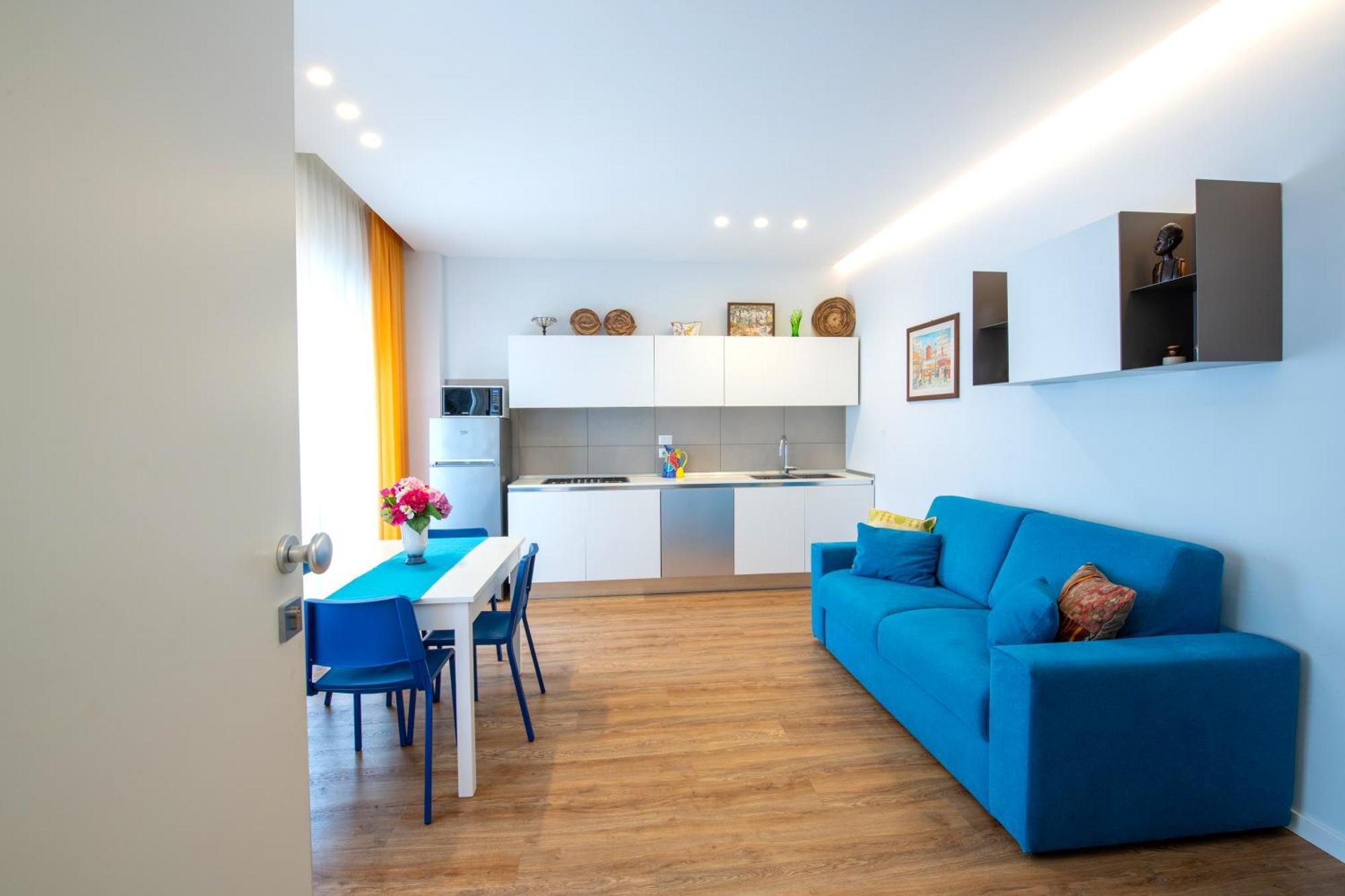 Shabby Chic Seaview Apartments 카스텔라마레디스타비아 외부 사진